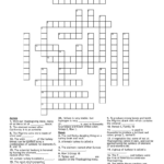 Chemistry & Thanksgiving Terminology Crossword   Wordmint Inside Thanksgiving Element Puzzle