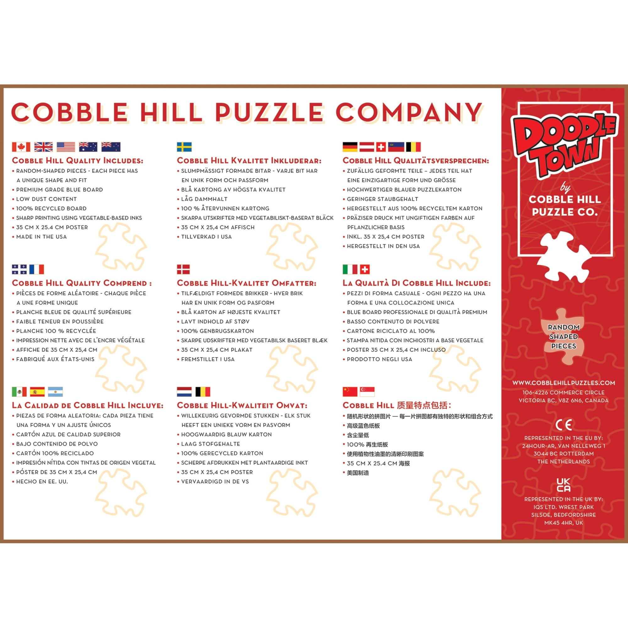 Cobble Hill Doodletown: Thanksgiving Togetherness - 1000 Piece regarding Cobble Hill Thanksgiving Puzzle