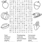 Discover 34 Halloween/Fall Word Puzzles And Halloween Word Search Pertaining To Thanksgiving Puzzle Pages