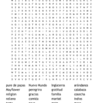 El Dia De Accion De Gracias Crossword   Wordmint Inside Spanish Thanksgiving Crossword Puzzle Answers