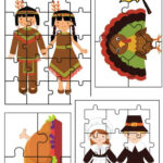 Fall And Thanksgiving Puzzle Activities Printables Inside Thanksgiving Puzzles For Kids