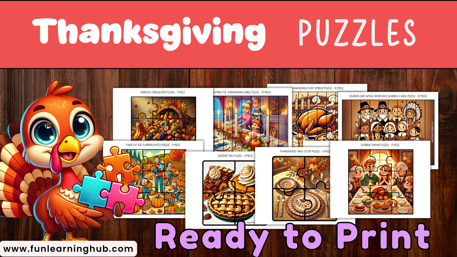 free 40 thanksgiving puzzles printable for teachers parents and with regard to free thanksgiving jigsaw puzzles Free 40+ Thanksgiving Puzzles: Printable For Teachers, Parents And with regard to Free Thanksgiving Jigsaw Puzzles