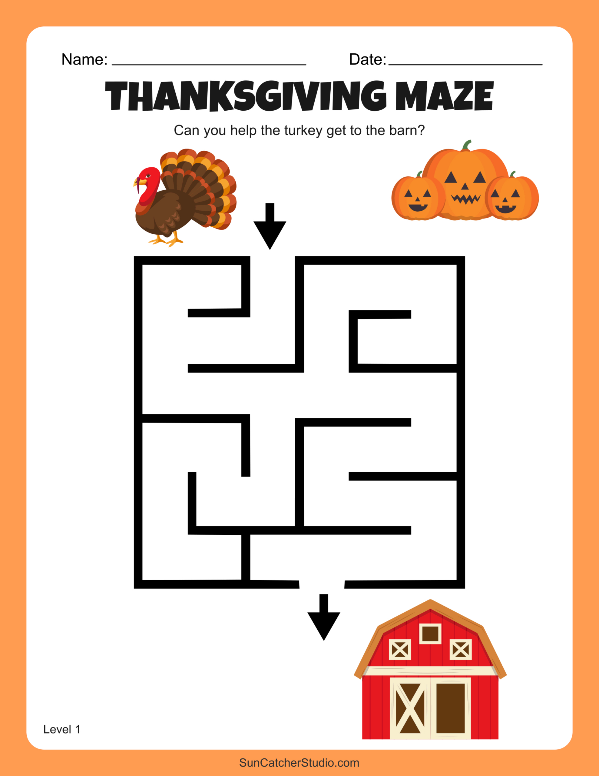 free printable thanksgiving maze worksheets and puzzles free with thanksgiving maze puzzles scaled Free Printable Thanksgiving Maze Worksheets And Puzzles – Free with Thanksgiving Maze Puzzles