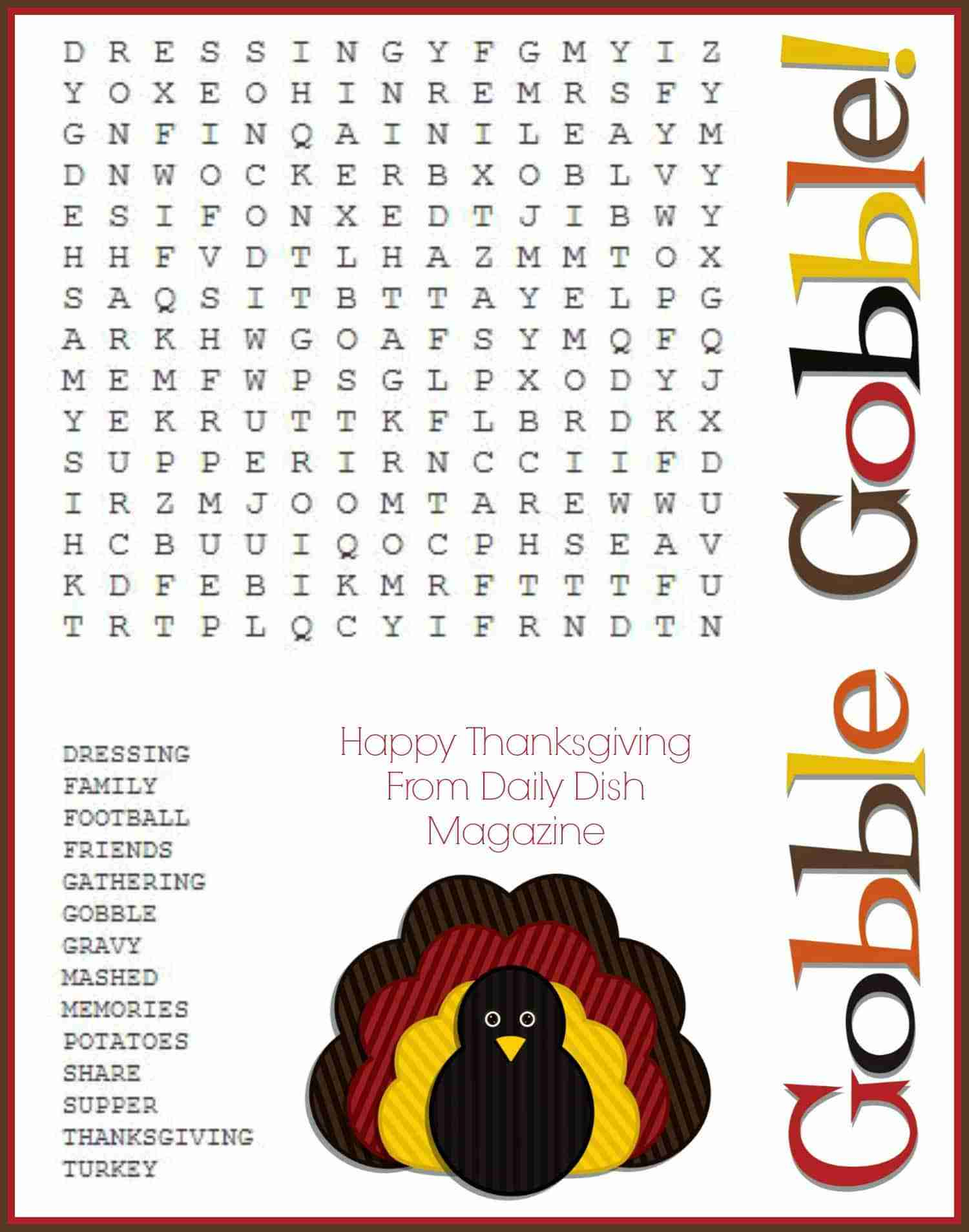 free thanksgiving puzzles word search and maze printable daily pertaining to thanksgiving word puzzles free Free Thanksgiving Puzzles ~ Word Search And Maze Printable - Daily pertaining to Thanksgiving Word Puzzles Free