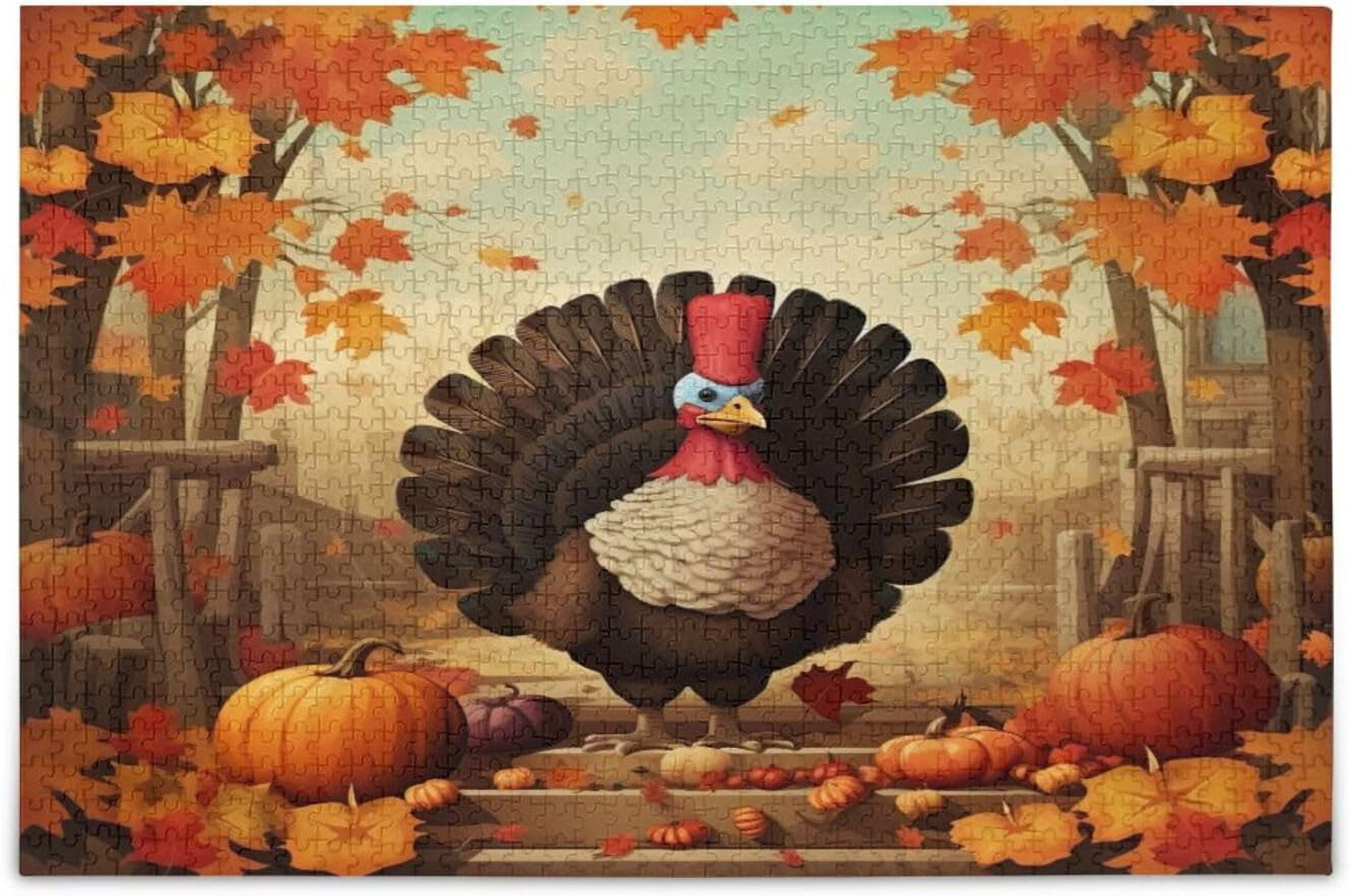 freeamg 1000 pieces thanksgiving turkey jigsaw puzzle for adults intended for thanksgiving turkey puzzle scaled Freeamg 1000 Pieces Thanksgiving Turkey Jigsaw Puzzle For Adults intended for Thanksgiving Turkey Puzzle