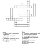 Happy Thanksgiving Crossword   Wordmint For Happy Thanksgiving Crossword Puzzles