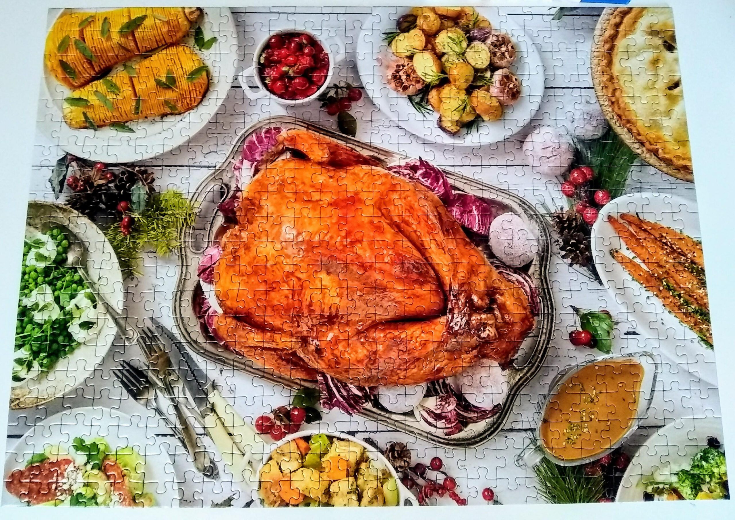 happy thanksgiving fellow puzzlers ravensburger autumn feast in ravensburger thanksgiving puzzle scaled Happy Thanksgiving, Fellow Puzzlers! Ravensburger, Autumn Feast in Ravensburger Thanksgiving Puzzle