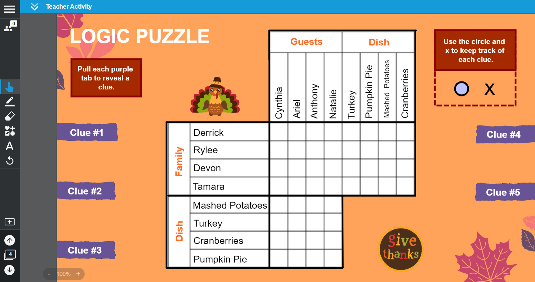 new thanksgiving lessons templates inside logic puzzle thanksgiving New Thanksgiving Lessons & Templates inside Logic Puzzle Thanksgiving