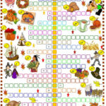 Printable Crossword Puzzles For Thanksgiving Pertaining To Happy Thanksgiving Crossword Puzzles