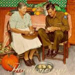 Solve Home For Thanksgiving, 1945, Norman Rockwell (1894 1978 Throughout Norman Rockwell Thanksgiving Jigsaw Puzzle