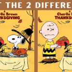 Spot The Difference: Charlie Brown Thanksgiving Regarding Charlie Brown Thanksgiving Puzzle