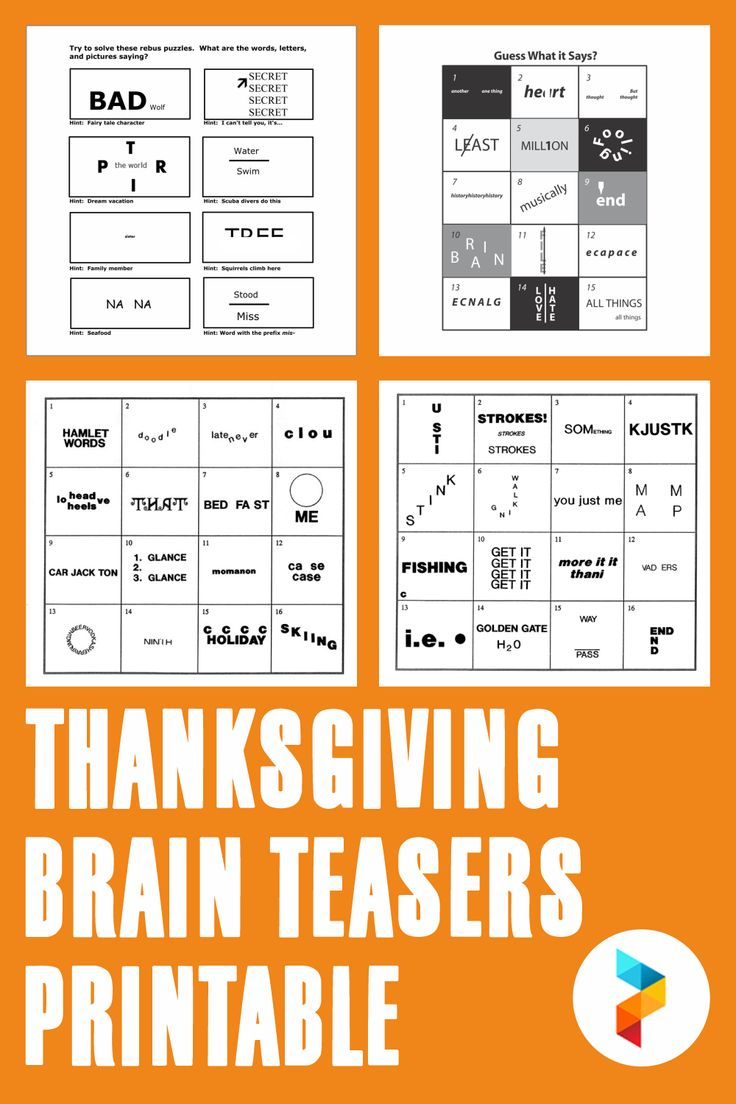 thanksgiving brain teasers printable throughout thanksgiving rebus puzzles free Thanksgiving Brain Teasers Printable throughout Thanksgiving Rebus Puzzles Free