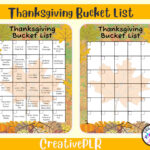 Thanksgiving Bucket List | Printable Bucket List | Holiday Regarding Thanksgiving With Granny Logic Puzzle Answers