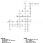 Thanksgiving Crossword Puzzle Free Printable For Kids Or Adults Within Thanksgiving Word Crossword Puzzle