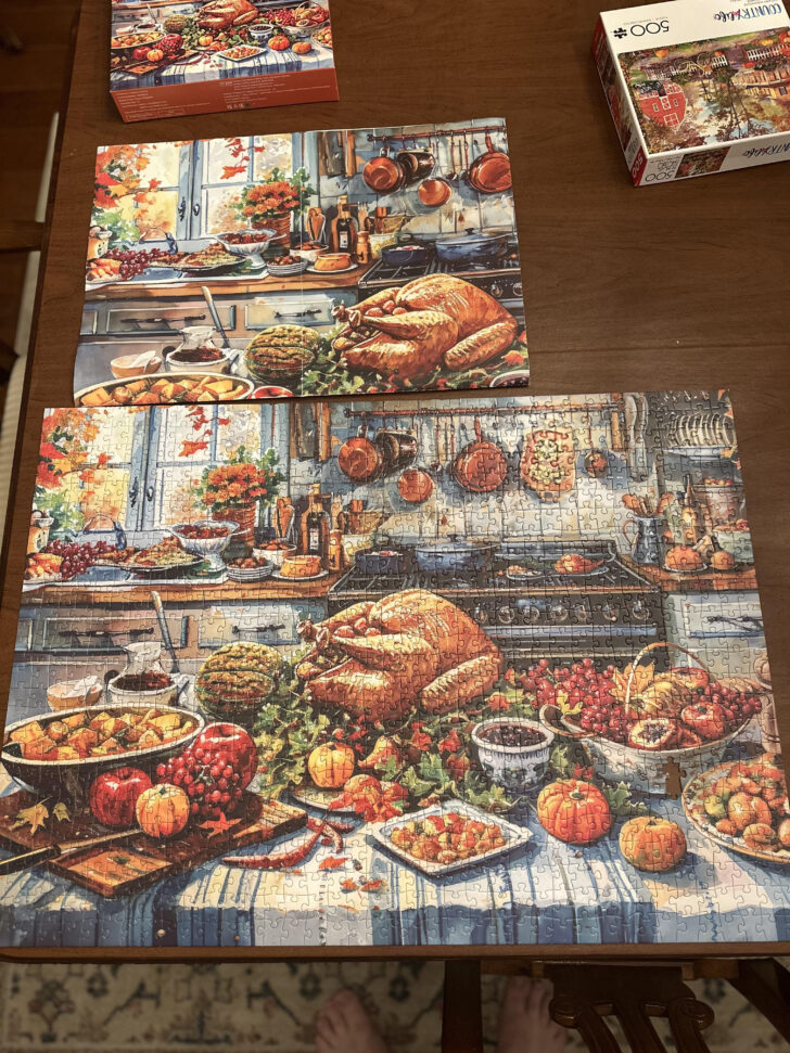 Ravensburger Thanksgiving Puzzle Ravensburger Thanksgiving Puzzle