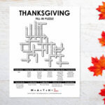 Thanksgiving Fill In Word Puzzle | Math = Love With Regard To Thanksgiving And Algebra Crossword Puzzle Answers