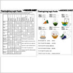 Thanksgiving Logic Puzzle Critical Thinking Skills Graph Visuals With Regard To Thanksgiving Logic Puzzle Printables