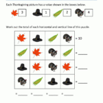 Thanksgiving Math Puzzles Intended For Thanksgiving Math Puzzles