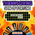 Thanksgiving Wheel Of Fortune Game: Virtual Party Fun (Digital Regarding Wheel Of Fortune Thanksgiving Puzzles