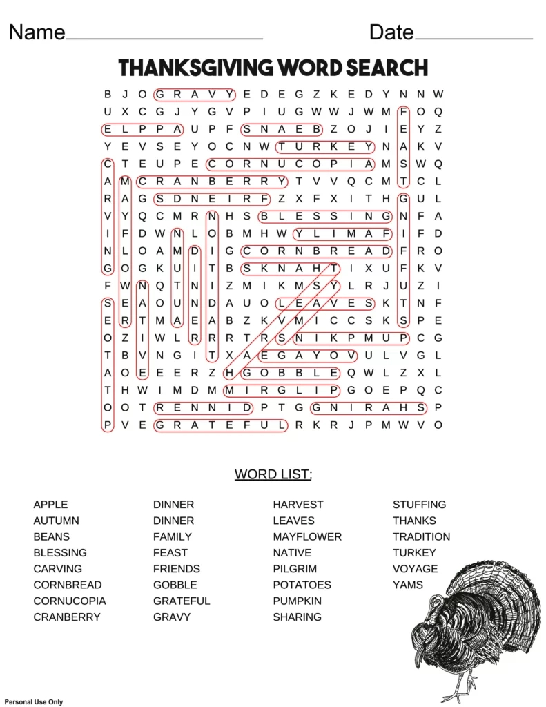 thanksgiving word search free printable pdf with regard to thanksgiving day word search 2022 puzzles to print answer key Thanksgiving Word Search | Free Printable Pdf with regard to Thanksgiving Day Word Search 2022 Puzzles To Print Answer Key