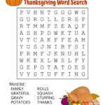 Thanksgiving Word Search (Free Printable Puzzles) – Free Pertaining To Thanksgiving Puzzles And Games
