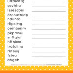 This Free Printable Thanksgiving Word Scramble Puzzle Is A Ton Of In Free Printable Thanksgiving Games And Puzzles