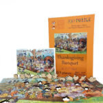 Wooden Jigsaw Puzzle For Adultsfoxsmartbox   373 Pcs Pertaining To Thanksgiving Jigsaw Puzzle