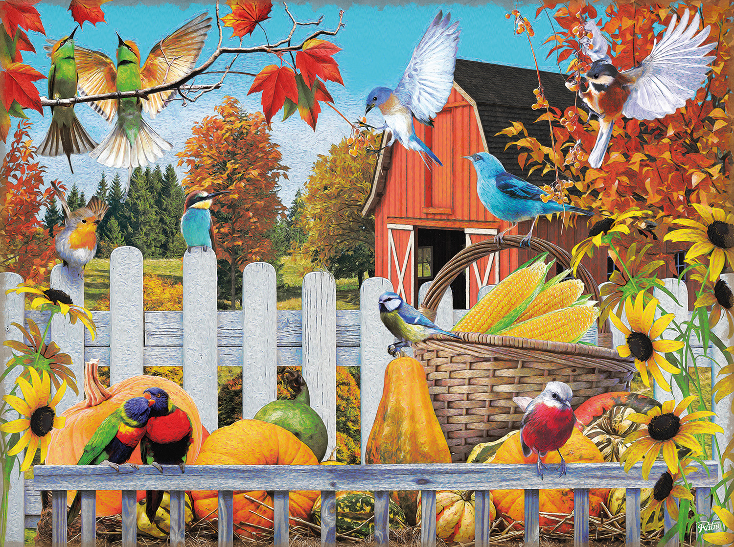 xxl teile gathering for fall 300 teile sunsout puzzle online inside 300 piece thanksgiving puzzle Xxl Teile - Gathering For Fall - 300 Teile - Sunsout Puzzle Online inside 300 Piece Thanksgiving Puzzle