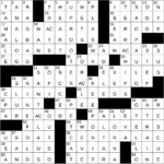 0625 25 Ny Times Crossword 25 Jun 25, Wednesday   Nyxcrossword With Regard To Like Santa After Christmas Presumably Nyt Crossword