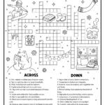 10+ Winter Crossword Puzzles – Free Printable Pdfs From Easy To Throughout Material For Christmas Tree Snow Crossword Clue