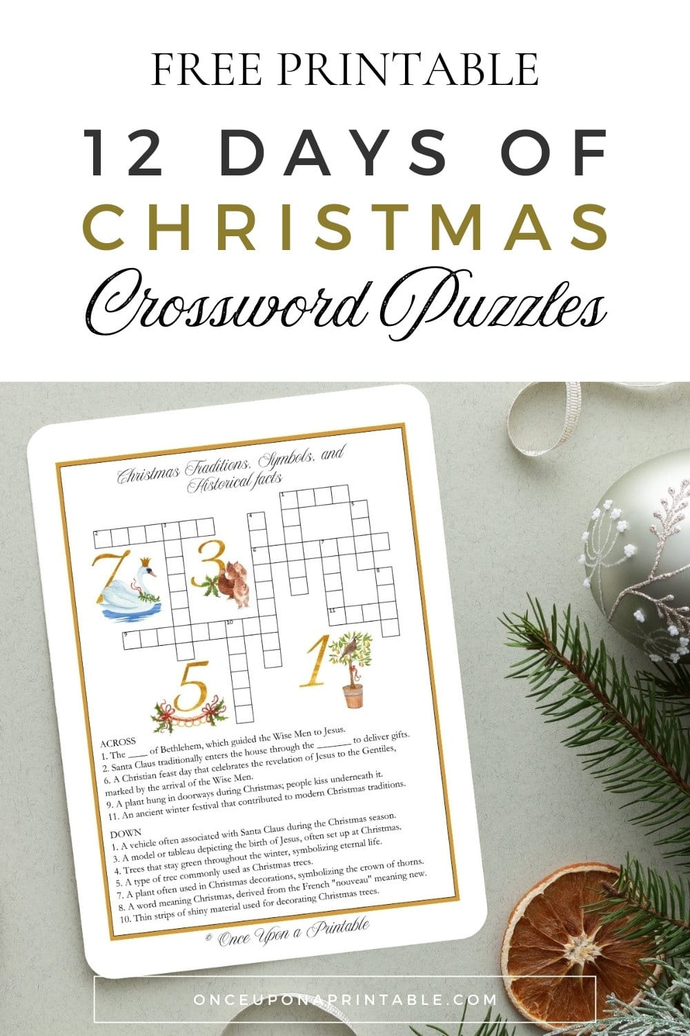 12 days of christmas crossword puzzles free printable once intended for twelve days of christmas crossword 12 Days Of Christmas Crossword Puzzles (Free Printable) - Once intended for Twelve Days Of Christmas Crossword
