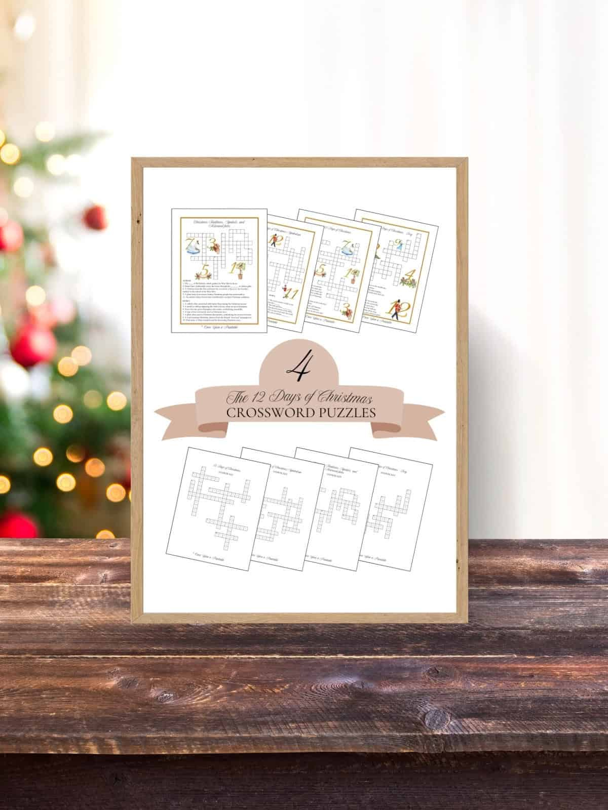 12 days of christmas crossword puzzles free printable once throughout tree in the 12 days of christmas crossword 12 Days Of Christmas Crossword Puzzles (Free Printable) - Once throughout Tree in the 12 Days of Christmas Crossword