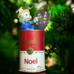1994 Enesco Campbell'S Soup "A" For Santa Noel Christmas Ornament For Popular Christmas Ornament For One Crossword Clue