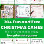 20+ Free Printable Christmas Games For The Whole Family Within Christmas Party Game Crossword