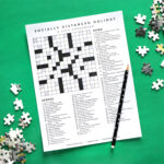 2020 Christmas Crossword   Karen Kavett For Christmas Party Nyt Crossword