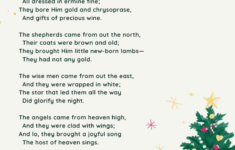30+ Christmas Poems For Kids To Read This Holiday Season for Christmas Poem Opener Crossword