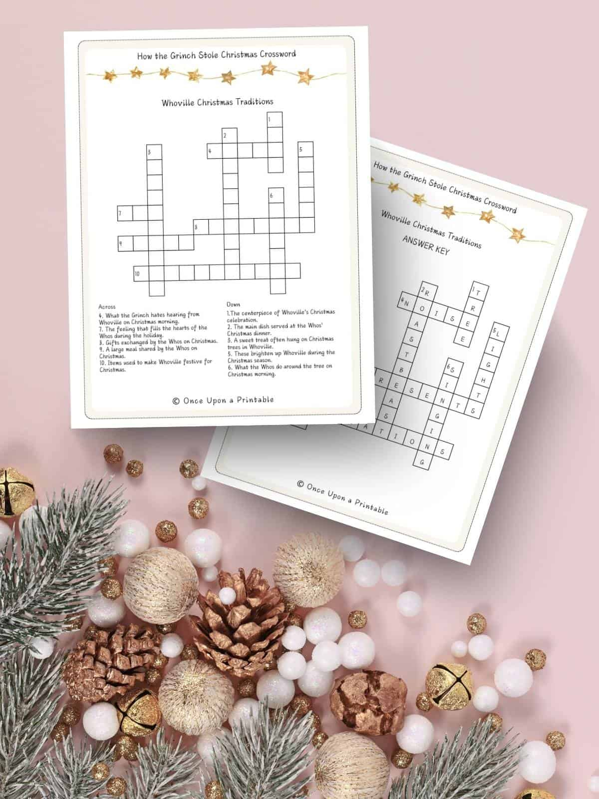 5 how the grinch stole christmas crossword puzzles free once throughout christmas dinner centerpiece crossword 5 How The Grinch Stole Christmas Crossword Puzzles Free - Once throughout Christmas Dinner Centerpiece Crossword