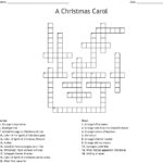 A Christmas Carol Crossword Printable Throughout Christmas Carol Starter Crossword