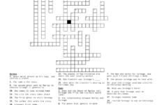 A Christmas Carol Crossword Puzzle - Wordmint pertaining to Christmas Carol Crossword Puzzle