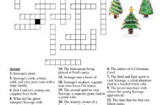 A Christmas Carol Crossword - Wordmint within Christmas Carol Crossword Puzzle