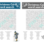 A Christmas Carol Word Search | Teaching Resources Within Christmas Carol Starter Crossword