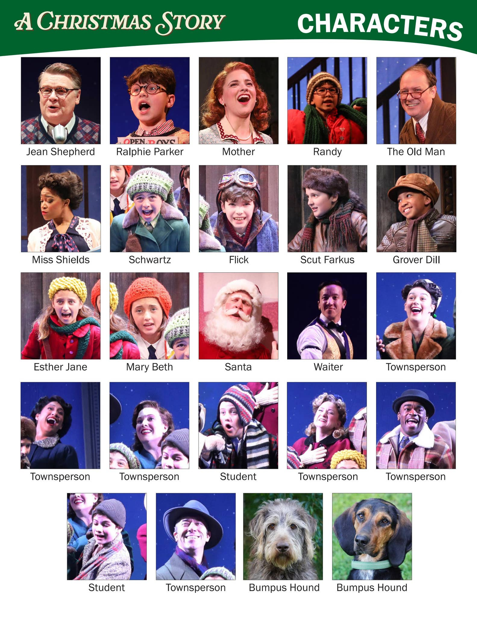 A Christmas Story - Character &amp;amp; Plot Synopsisgoodspeed with regard to Christmas Story Villain Crossword