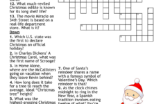A Christmas Story" Crossword – Wordmint throughout The Christmas Story Crossword Puzzle