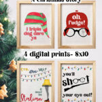 A Christmas Story Movie Printable   Etsy Throughout Prize In A Christmas Story Crossword