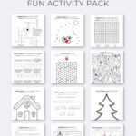 A Fun (& Free) Printable Christmas Activity Pack For Kids With Home For Christmas Break Perhaps Crossword Clue