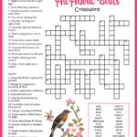 All About Birds Crossword Regarding Christmas Bird Crossword Clue