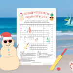 Aussie Christmas Crossword Puzzle, Australian Christmas Party Intended For Post Christmas Event Crossword Clue