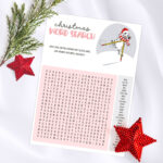 Buy Christmas Word Search Printable, Christmas Word Games For Bach&#039;s Christmas Crossword