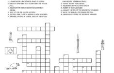 Canada Crossword Puzzle • Beeloo Printable Crafts And Activities inside Christmas Warmer Crossword Clue