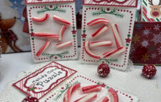 Candy Cane Puzzle - Etsy Canada in Some Gag Christmas Gifts Crossword Clue